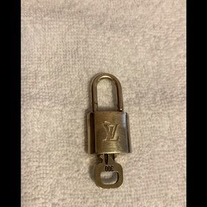 Authentic Louis Vuitton Lock and Key